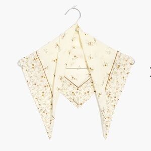 $30 or FREE Madewell Organic Cotton Weathered Olive Kiwi Scarf Kerchief Bandana